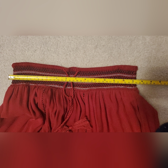 NEW Zara maxi cotton skirt with elastic waistband ( Size M) - Picture 7 of 7